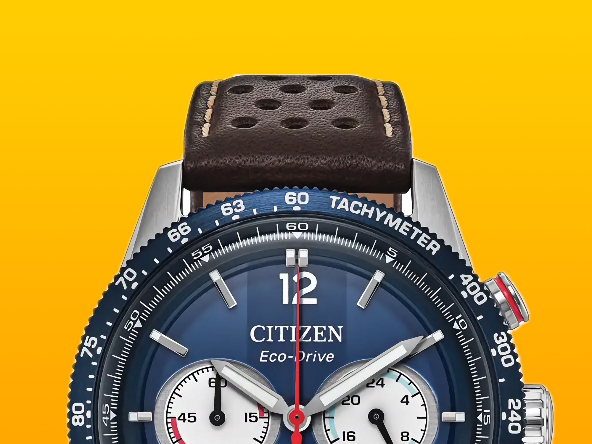 Firma Citizen wprowadza na rynek nowy chronograf wyścigowy z mechanizmem Eco-Drive i tarczą typu „reverse panda”