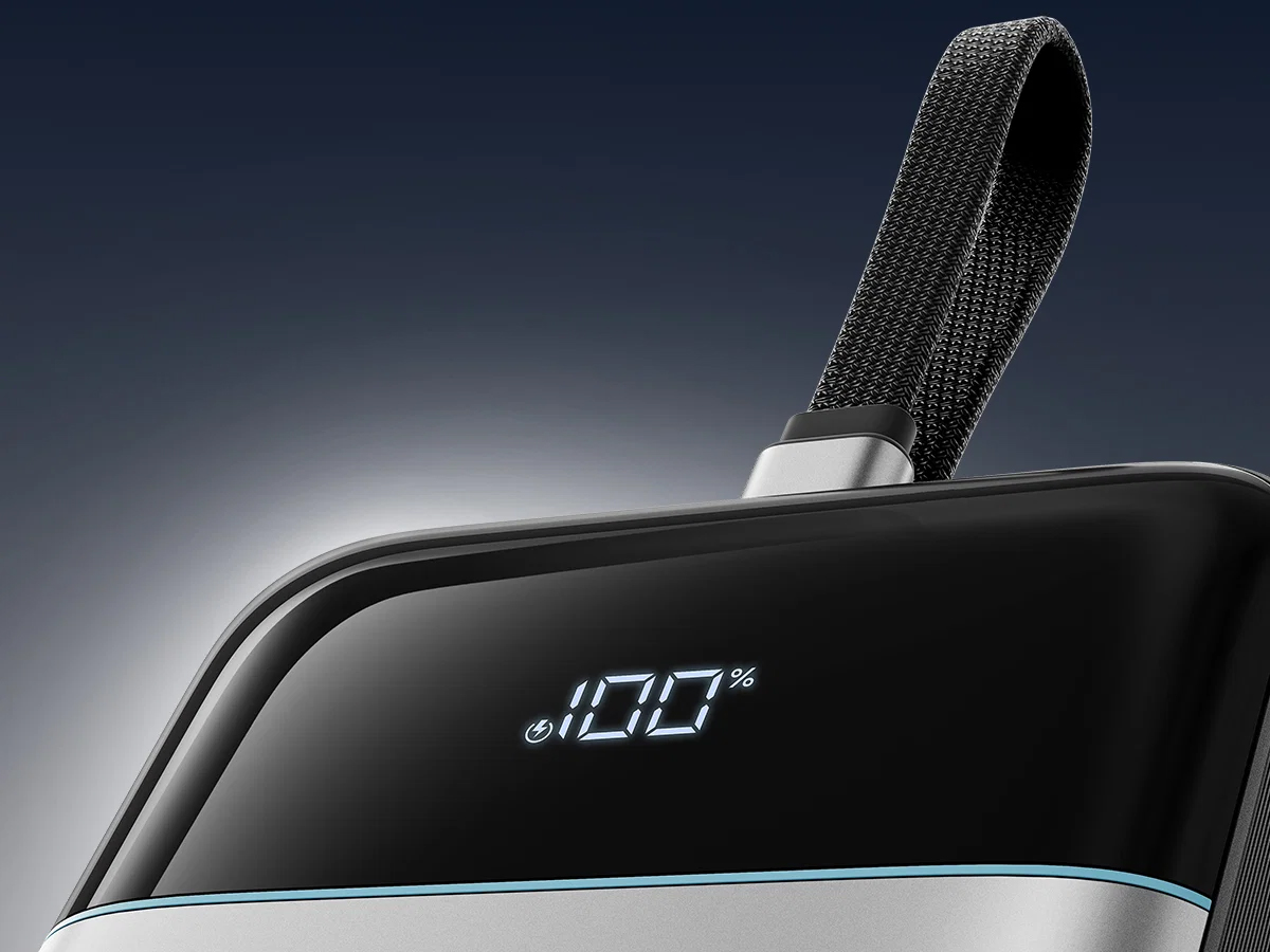 Na rynek trafia powerbank Cuktech o dużej pojemności z wbudowanym kablem i funkcją szybkiego ładowania o mocy 100 W