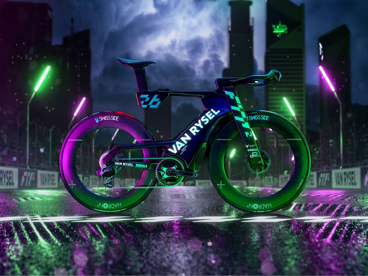 Decathlon ujawnia nową futurystyczną koncepcję e-roweru Van Rysel