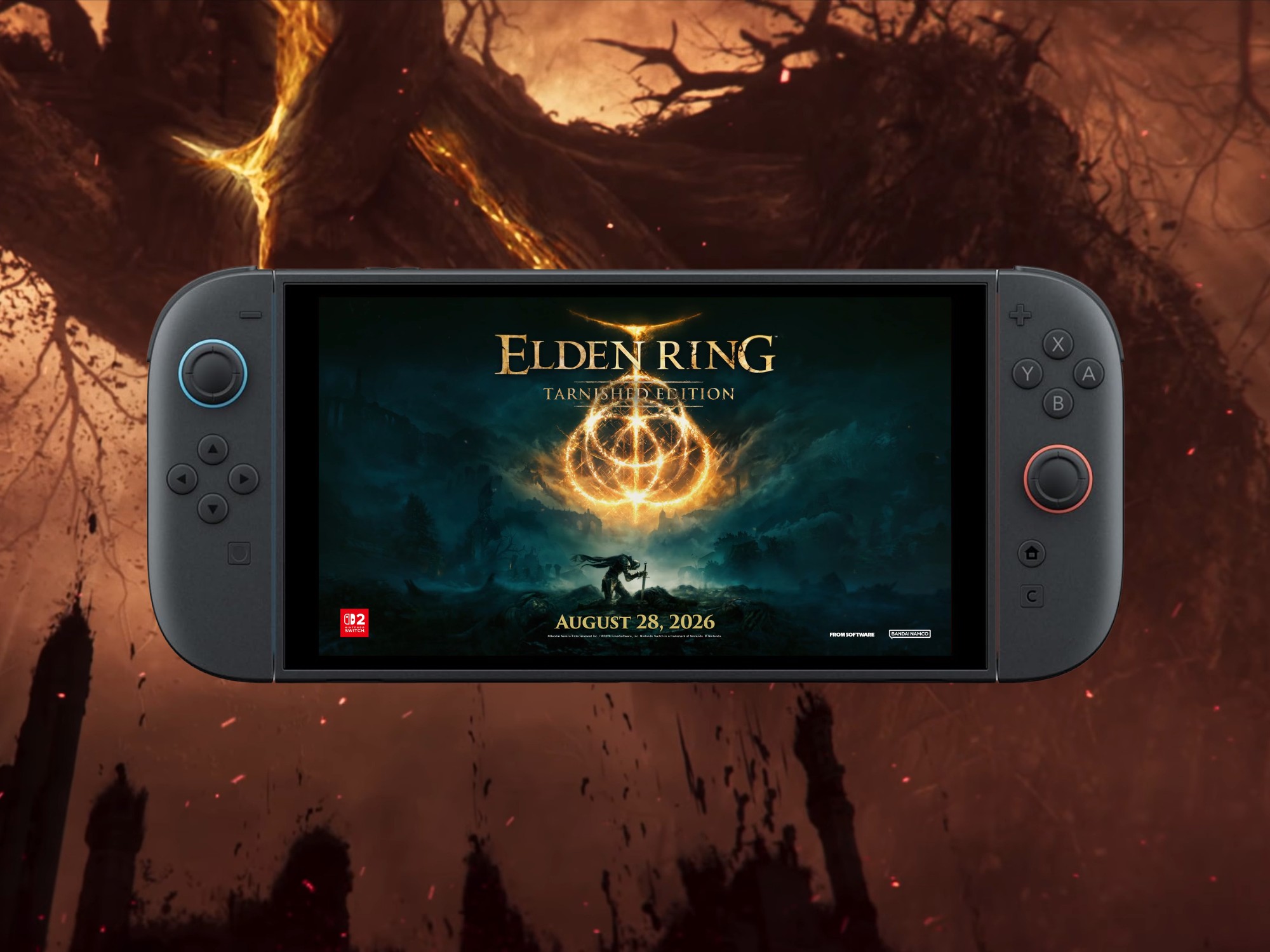 W nowych filmach widać poprawę wydajności gry „Elden Ring” na konsoli Switch 2, jednak liczba klatek na sekundę może spaść poniżej 30 fps