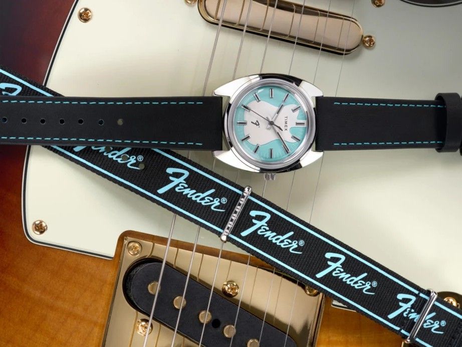 Timex nawiązuje współpracę z firmą Fender w ramach nowej kolekcji zegarków inspirowanych gitarami
