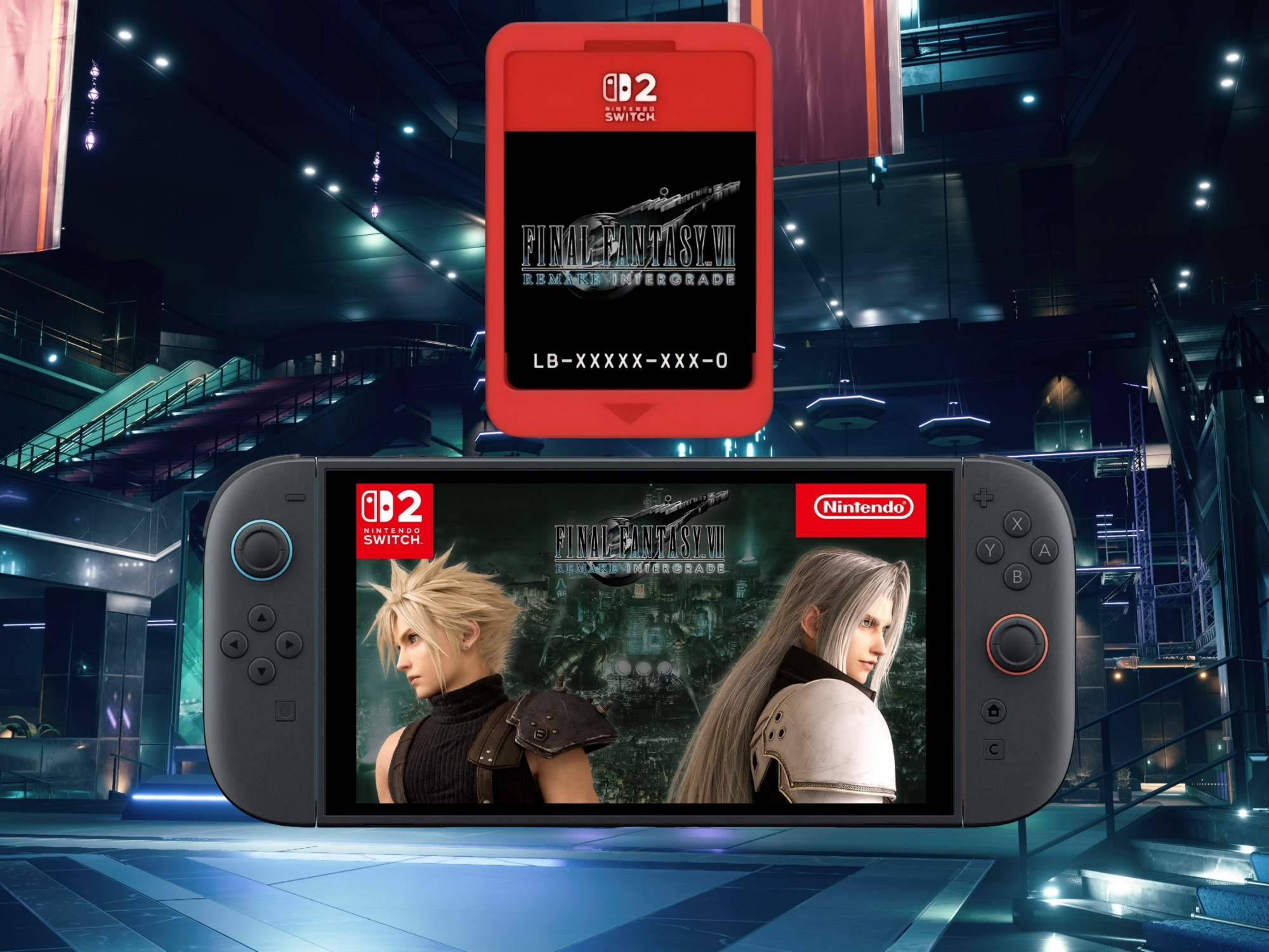 Final Fantasy 7 Remake Switch 2 90GB pre-load przypomina graczom o wadach kart Game-Key
