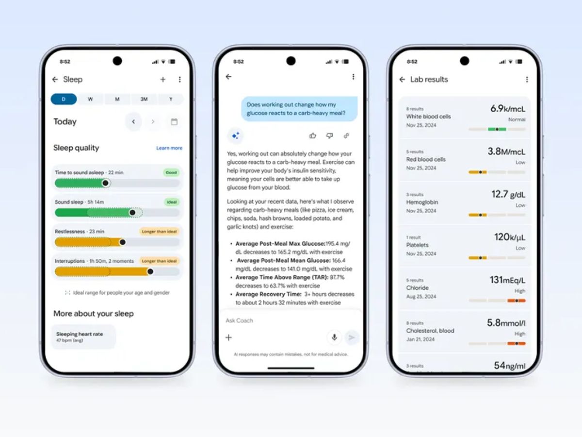 Google ogłasza nowe funkcje osobistego trenera zdrowia dla użytkowników Fitbit