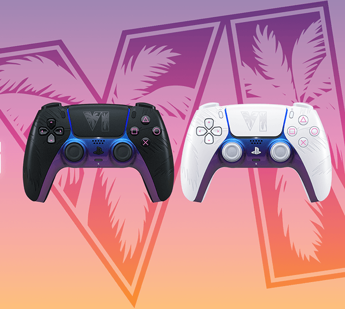 Firma Sony zaprezentowała dwa kontrolery DualSense z limitowanej edycji do gry GTA 6