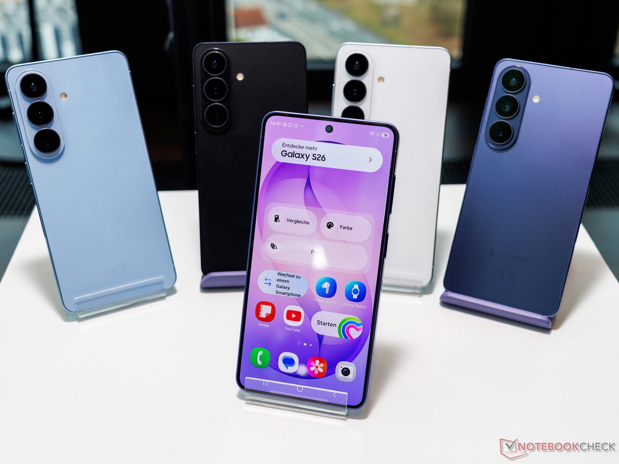 W analizie aparatu przeprowadzonej przez DxOMark model Samsung Galaxy S26 plasuje się za Apple iPhone 16 i Google Pixel 8