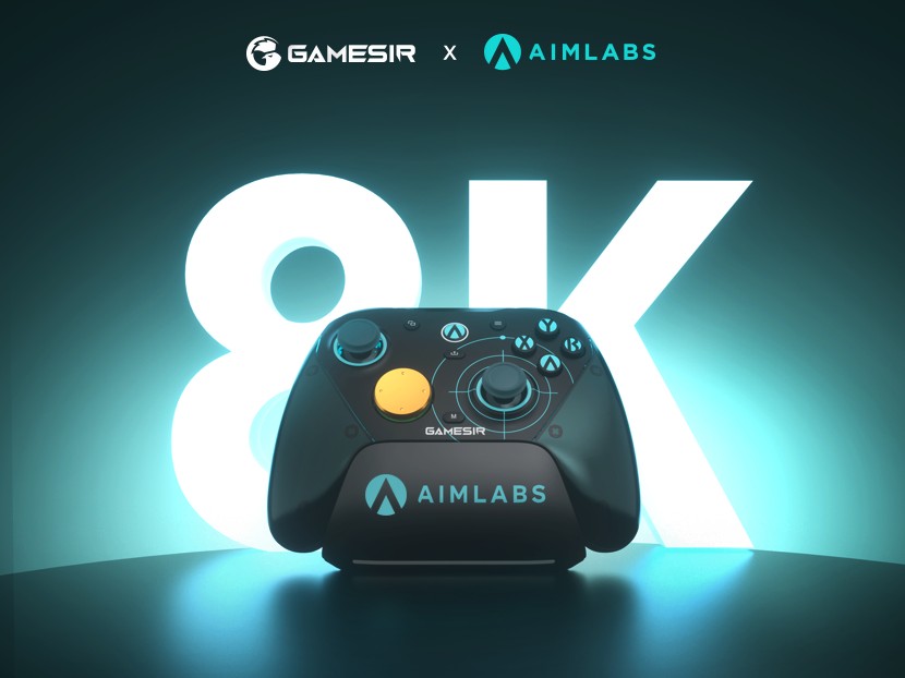 GameSir prezentuje G7 Pro 8K Aimlabs Edition z częstotliwością odpytywania 8000 Hz i drążkami TMR drugiej generacji