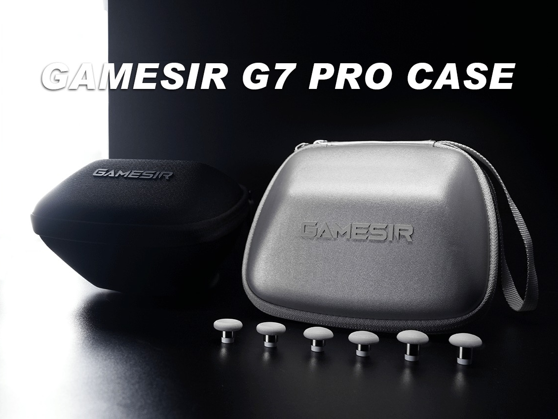 GameSir G7 Pro otrzymuje oficjalne etui z portem ładowania i zestawem drążków do obsługi kciukiem