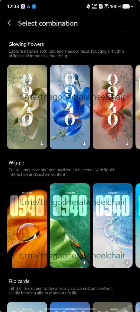 Świecące kwiaty i efekt „Wiggle” w systemie OriginOS 7