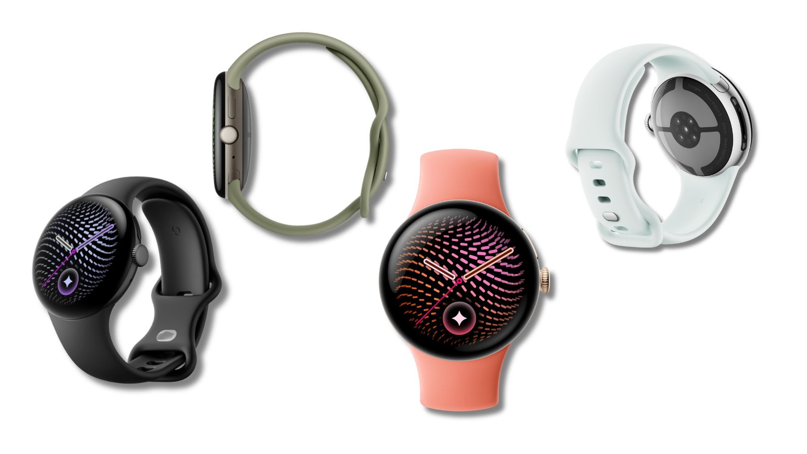 Przed premierą zaplanowaną na 12 sierpnia wyciekły rendery zegarka Google Pixel Watch 5 o wyglądzie sugerującym oficjalne materiały