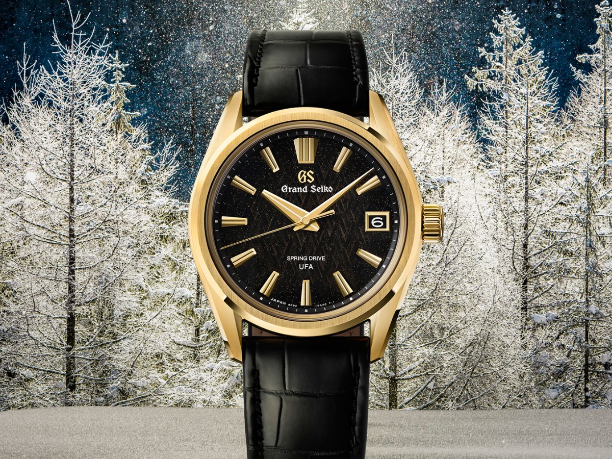 Grand Seiko wprowadza na rynek nową limitowaną edycję zegarka Spring Drive ze złotą obudową