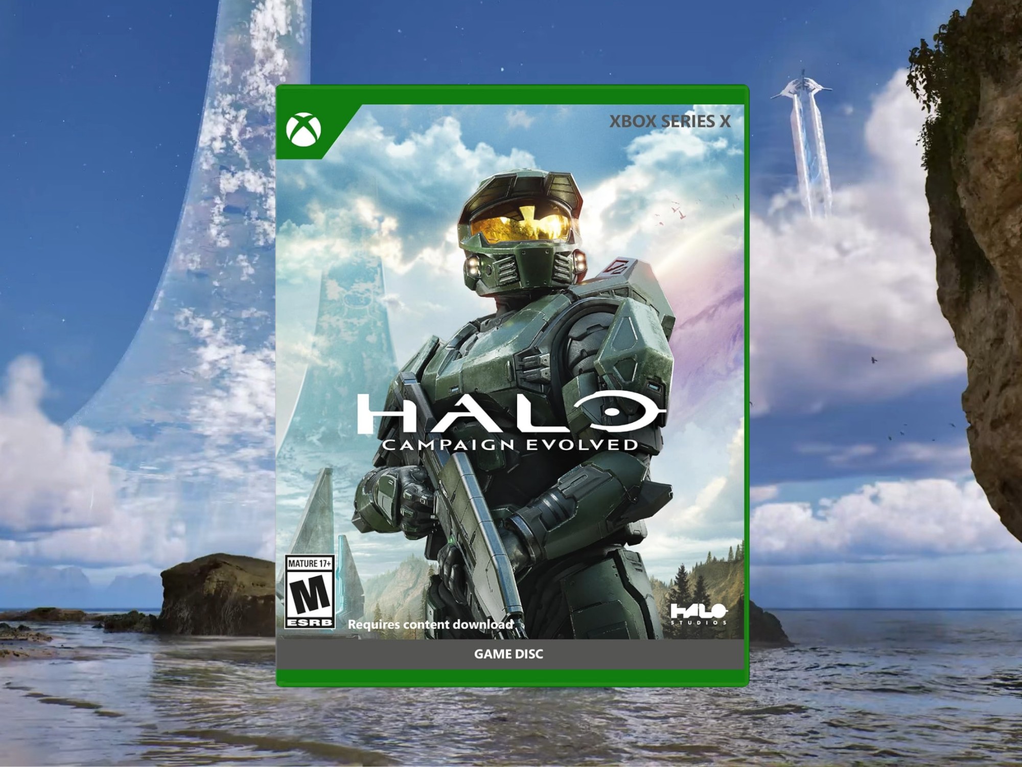 Reklama gry „Halo: Campaign Evolved” na konsolę Xbox drażni Sony, przedstawiając fizyczny dysk, ale gra wymaga pobrania, podobnie jak w przypadku PS5