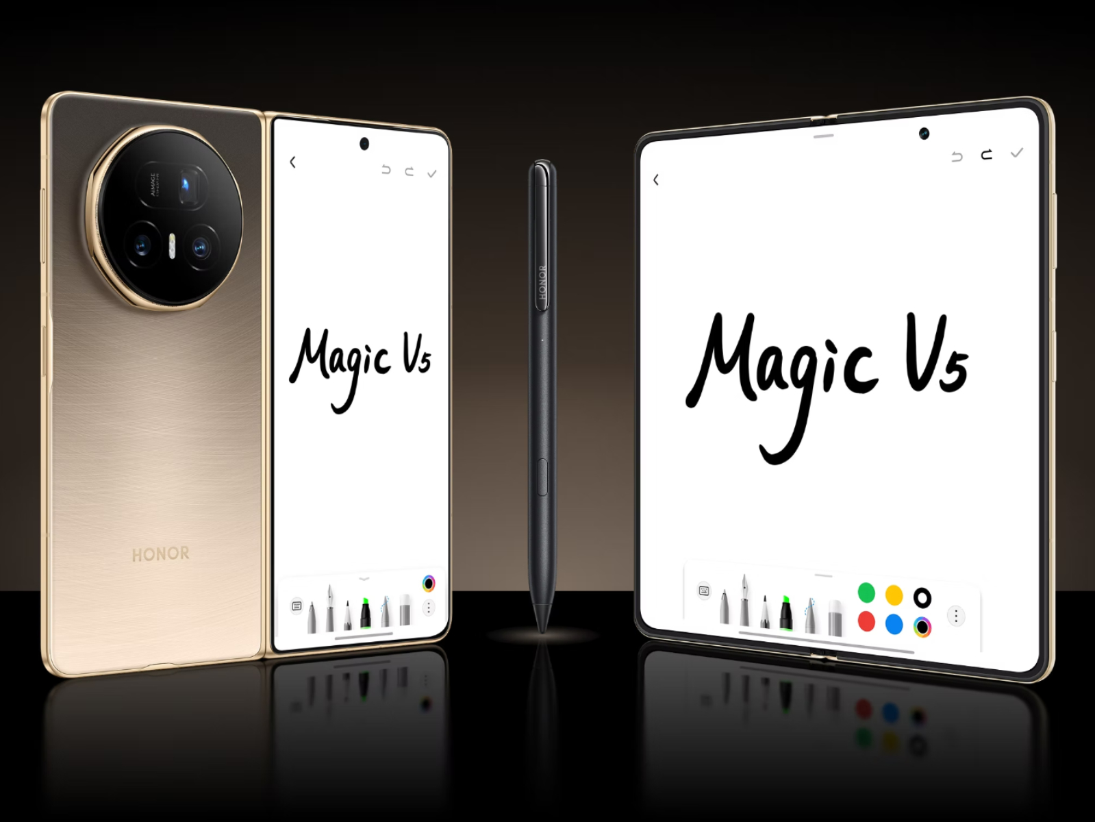 Nowe składane wodowanie Honor Magic V6 z łącznością satelitarną