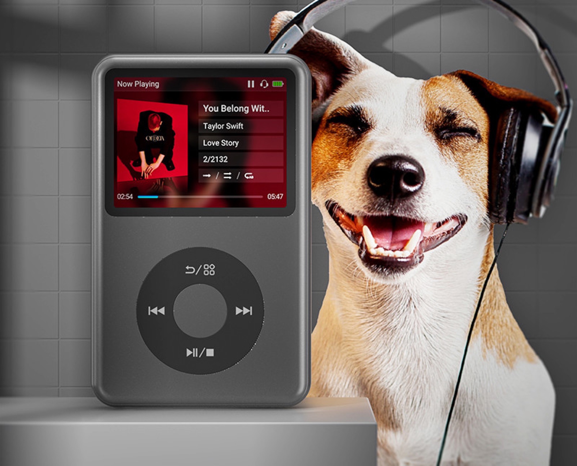 Innioasis Y3: Tani odtwarzacz muzyczny kopiuje Apple iPod Classic design w tym click wheel