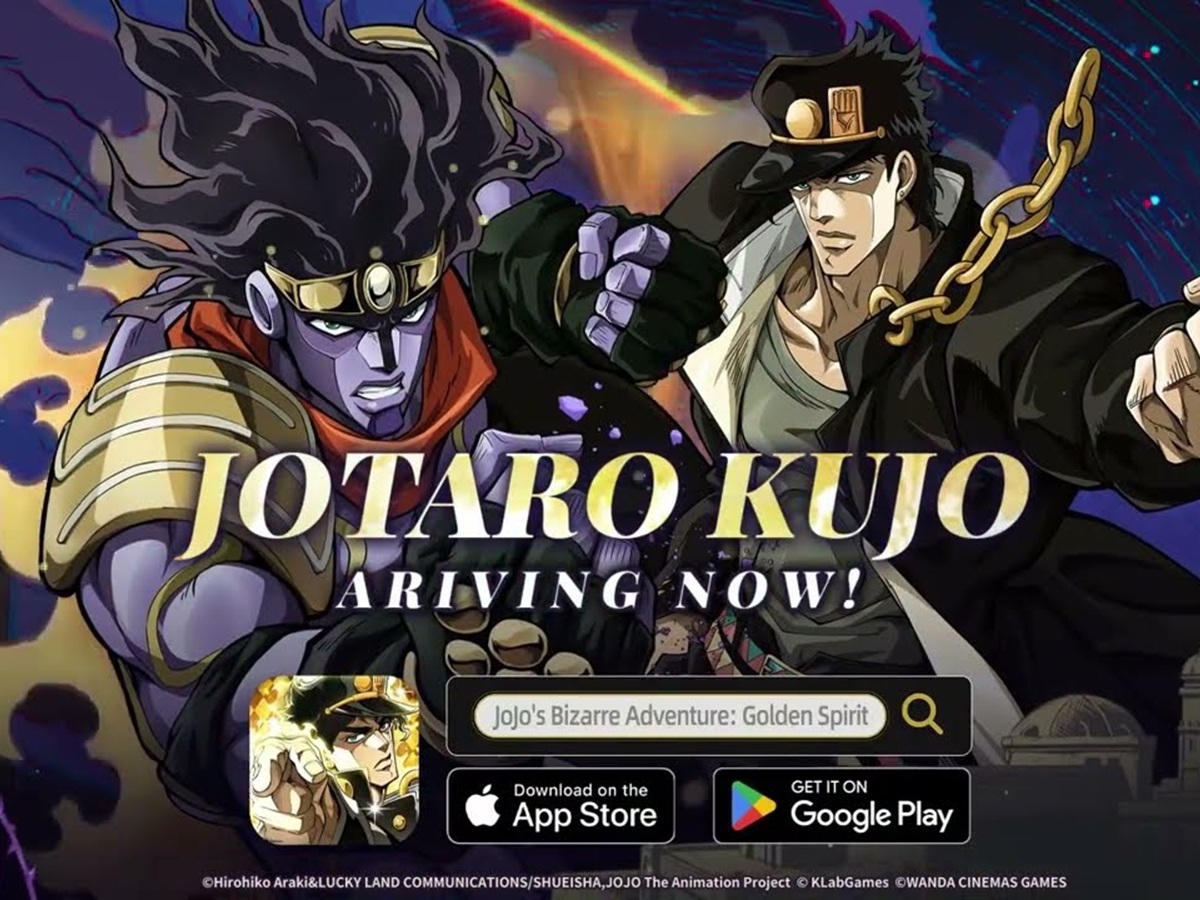 W grze „JoJo's Bizarre Adventure: Golden Spirit” dodano baner z postacią SSR Jotaro