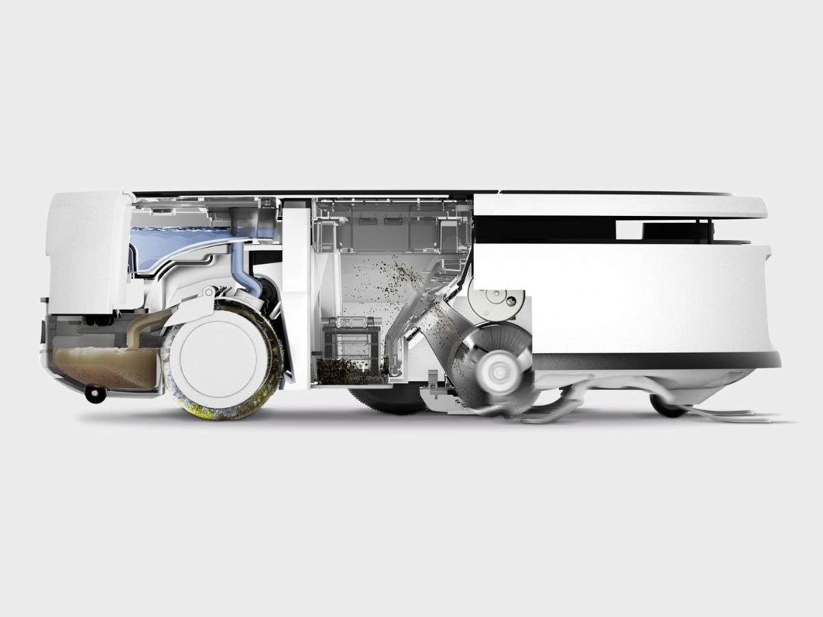 Premiera nowego robota odkurzającego Kärcher z mopem rolkowym