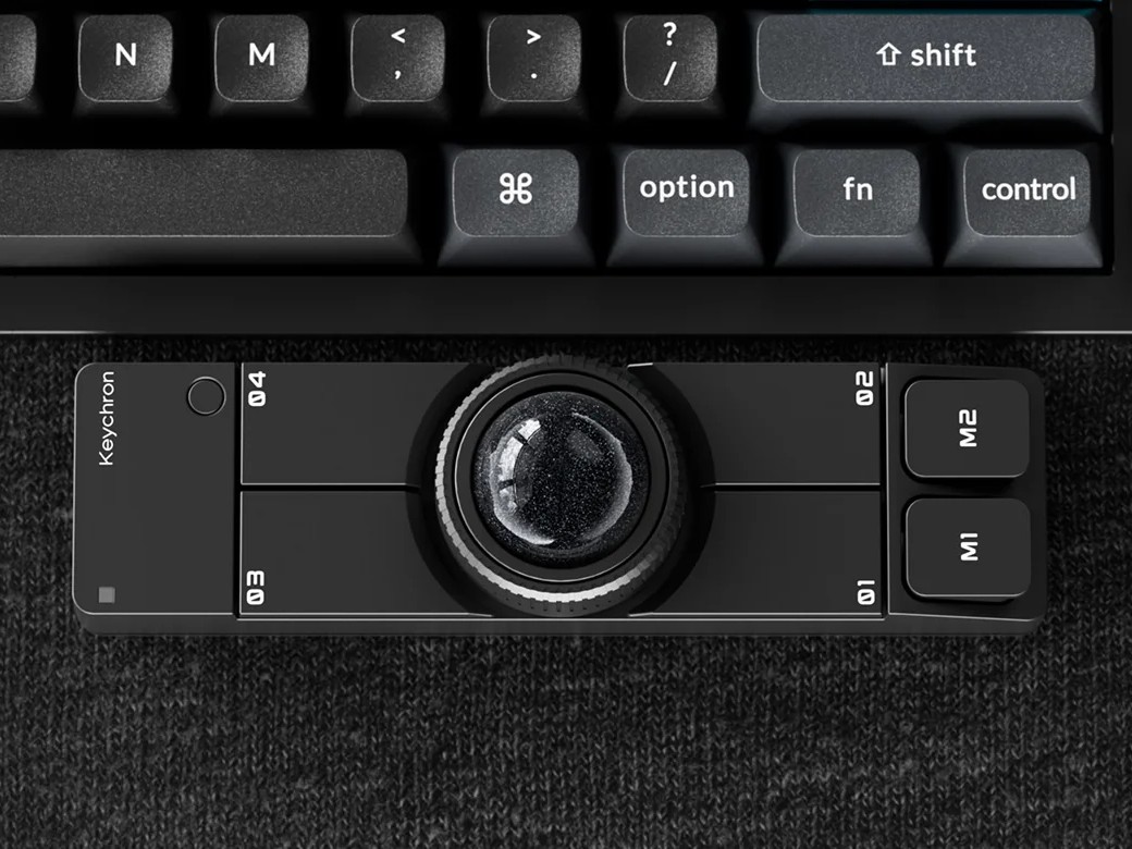 Bezprzewodowy trackball Keychron Nape Pro trafia do sprzedaży w cenie 90 dolarów, aby usprawnić organizację Państwa stanowiska pracy