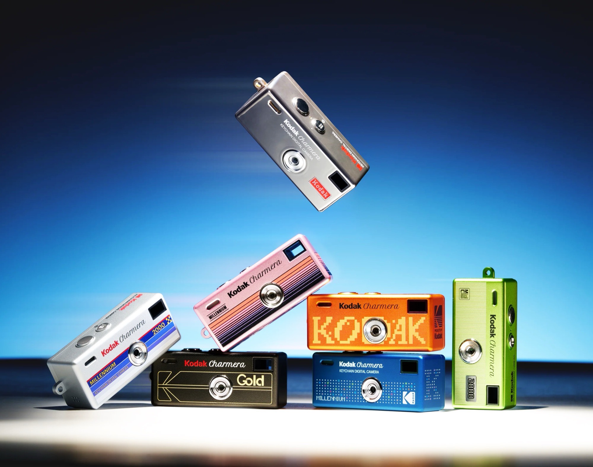 Kodak Charmera: Ten niewielki aparat kompaktowy zyskuje 7 nowych wersji w stylu retro