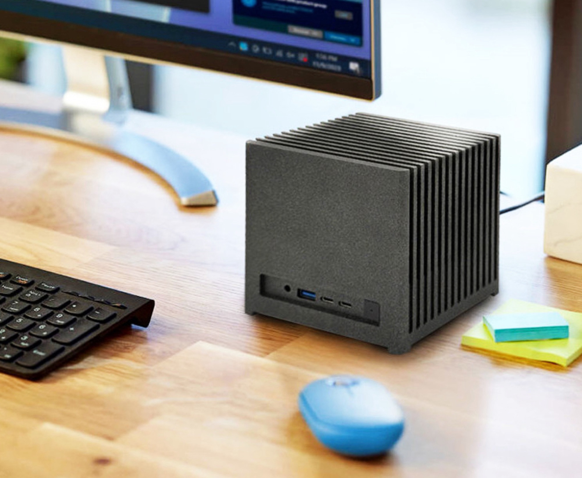 Mini PC z Europy działa na Intel Panther Lake i Arc B390 po cichu