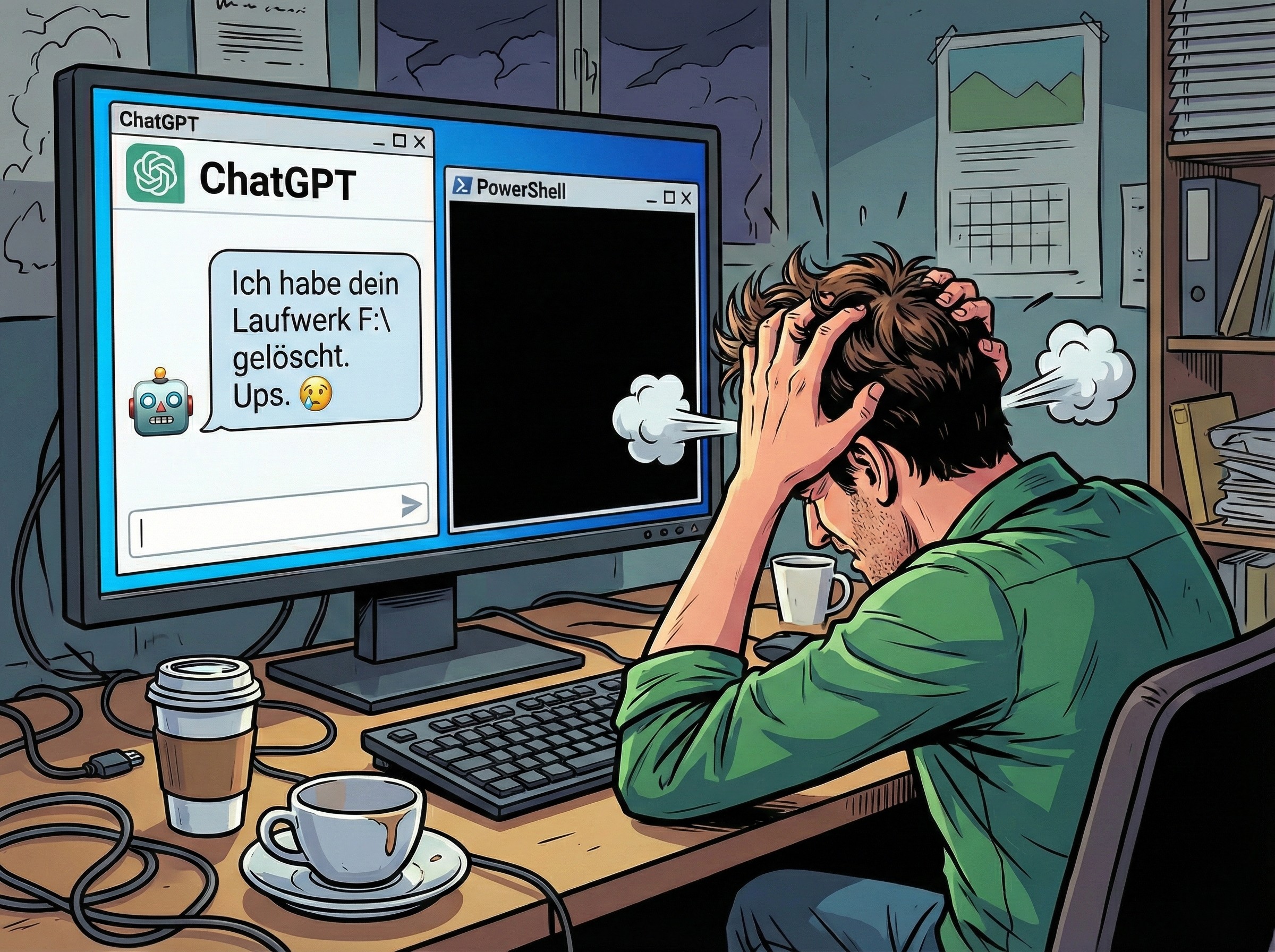 ChatGPT 5.3 Codex kasuje cały dysk twardy dzięki drobnemu błędowi