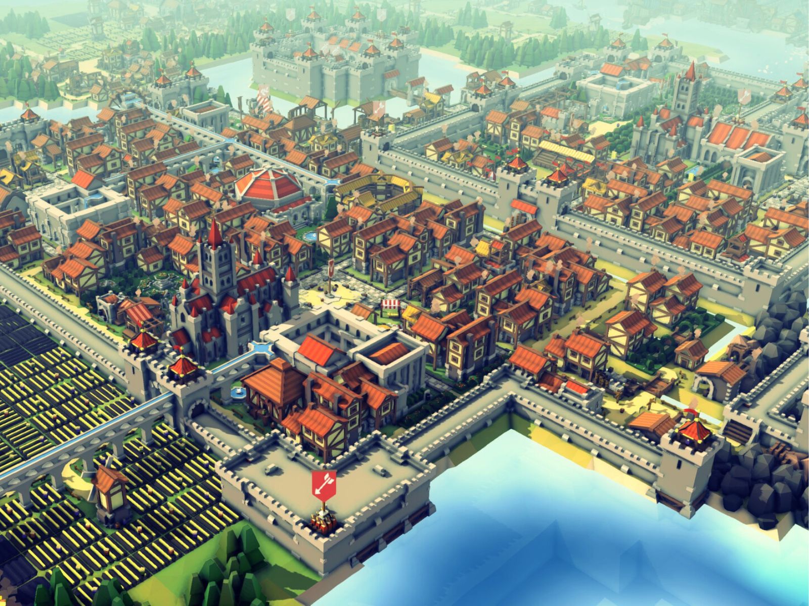 Ta średniowieczna gra typu „city builder”, którą polubiło 93% graczy, jest teraz dostępna na platformie Steam z 50% zniżką