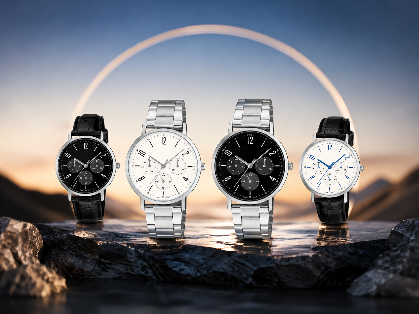 Cztery nowe modele zegarków Casio z obudowami pokrytymi powłoką jonową są już dostępne na kolejnych rynkach