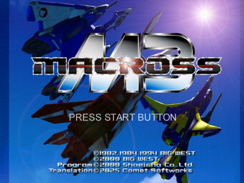 Japońska gra Macross M3 na konsolę Sega Dreamcast w końcu doczekała się angielskiego tłumaczenia dla fanów