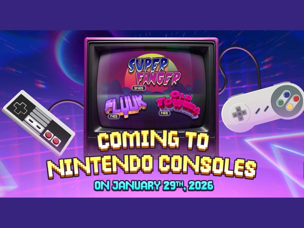 Mega Cat Studios rozpoczyna rok 2026 wprowadzeniem na rynek kartridży Retro NES i SNES dla Super Fanger, Plyuk i Old Towers