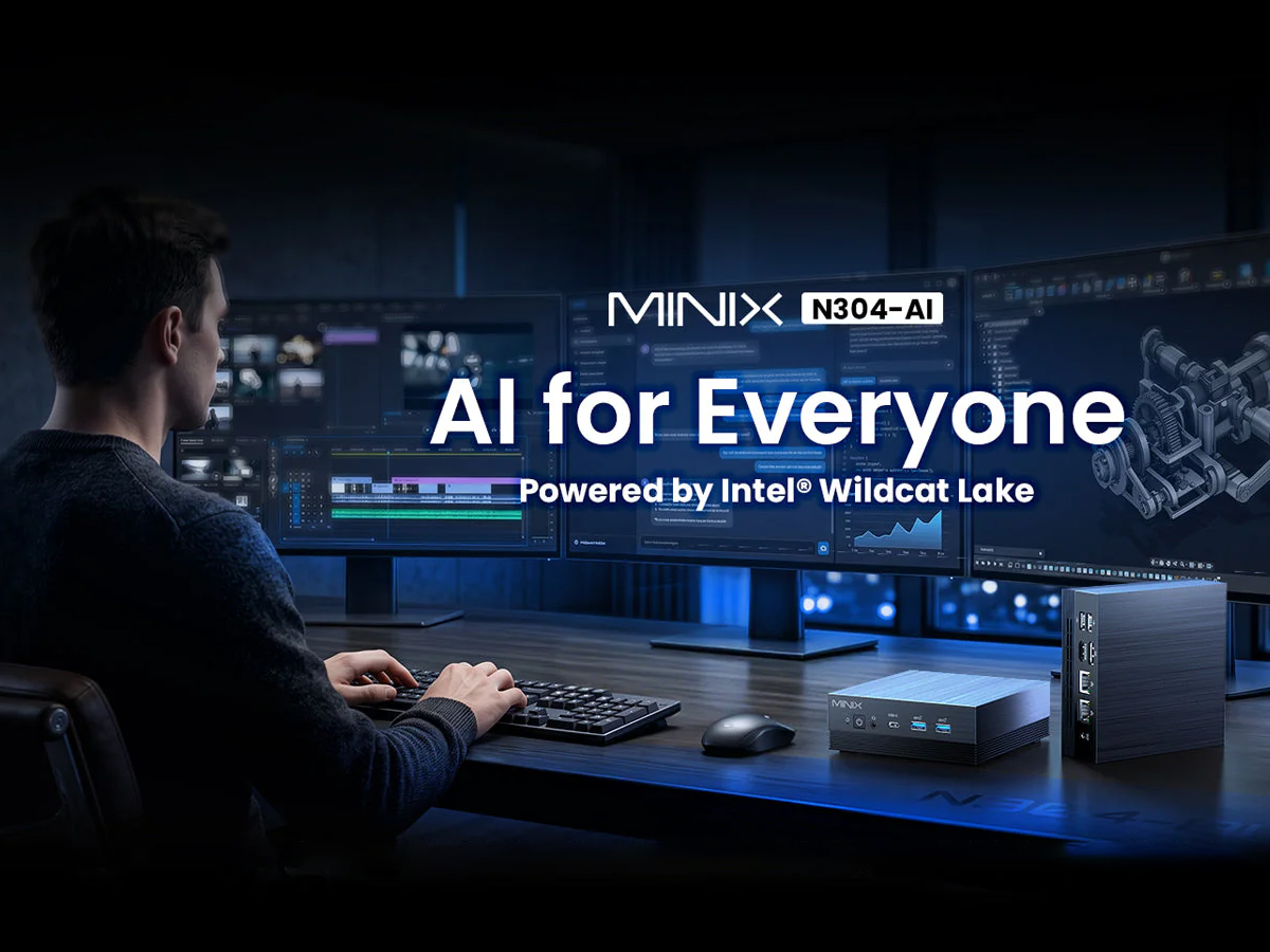 Firma Minix wprowadza na rynek niedrogi mini PC z nowym procesorem Intel