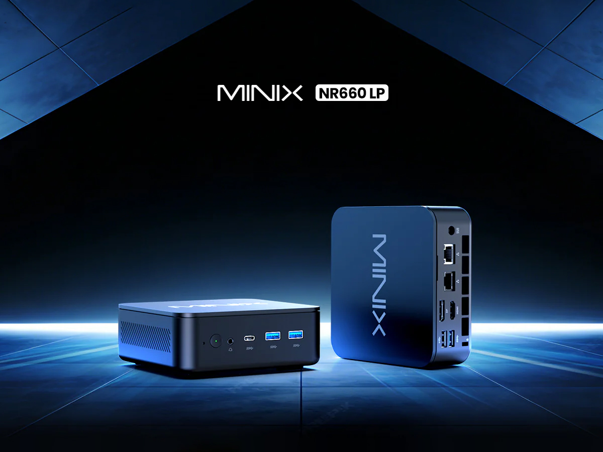 Minix wprowadza na rynek nowy mini PC AMD o kompaktowej konstrukcji i z obsługą pamięci masowej o pojemności 8 TB