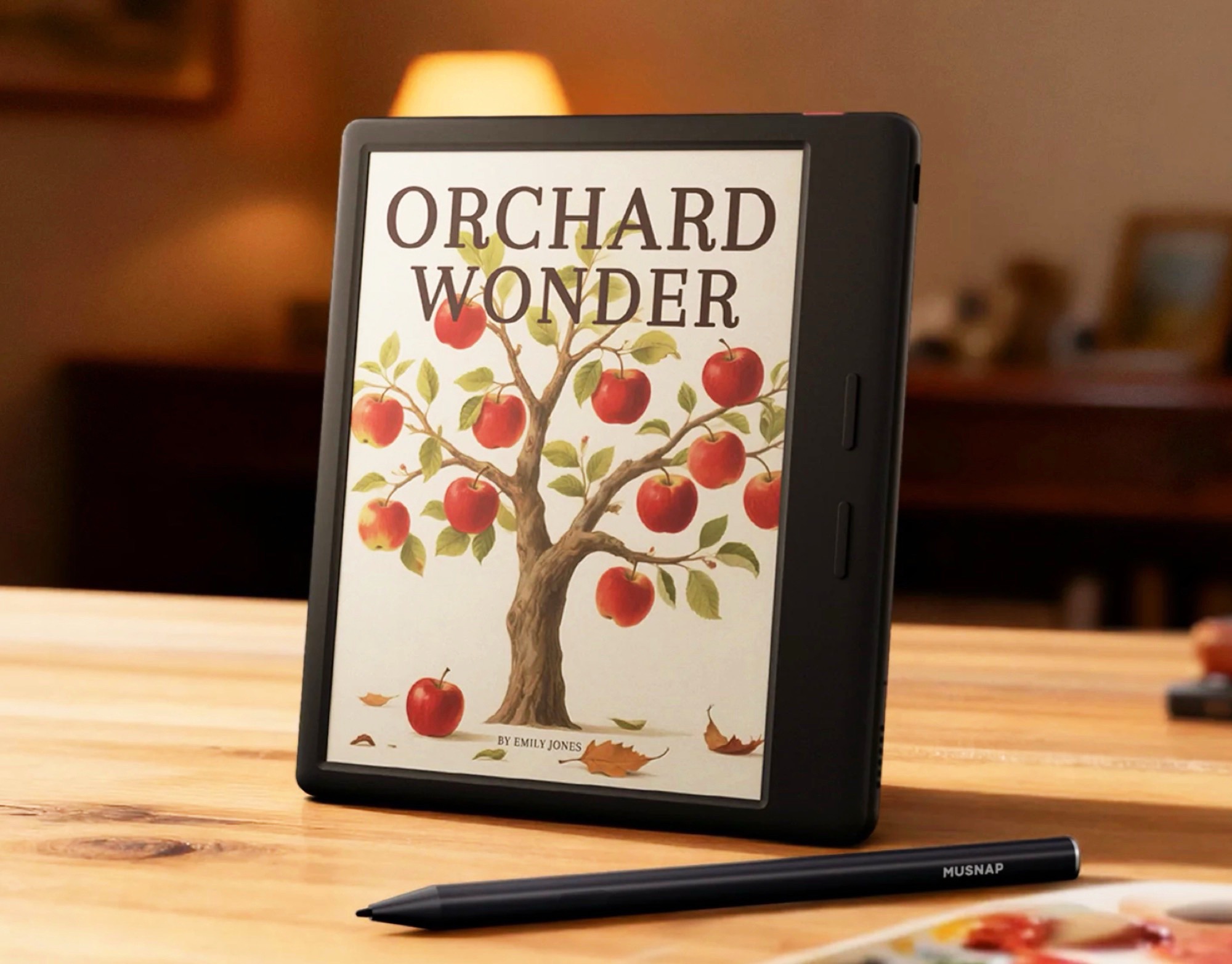 Musnap Ocean C: Android e-czytnik z rysikiem, kolorowym wyświetlaczem i dostępem do Sklepu Play