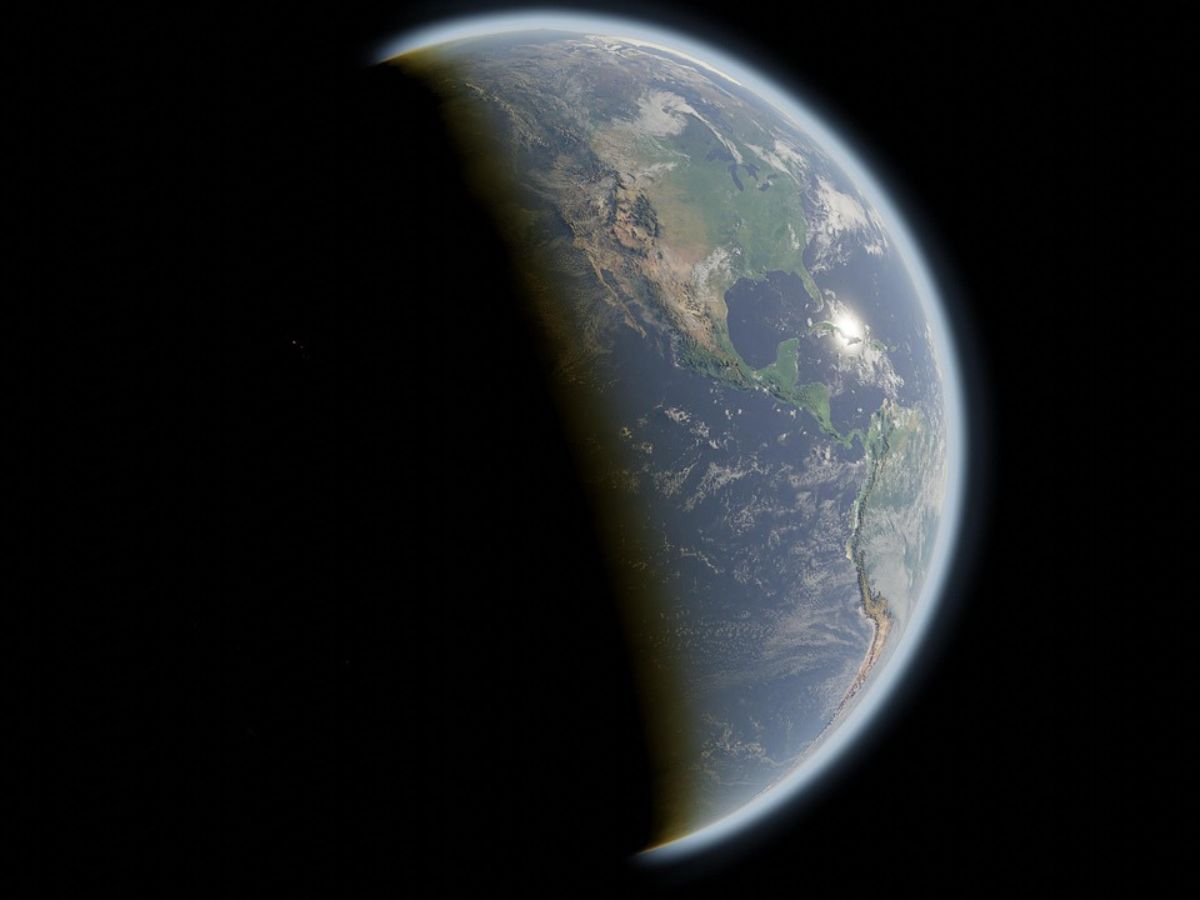 Należąca do NASA sonda OSIRIS-APEX uchwyciła uderzające obrazy Ziemi i Księżyca