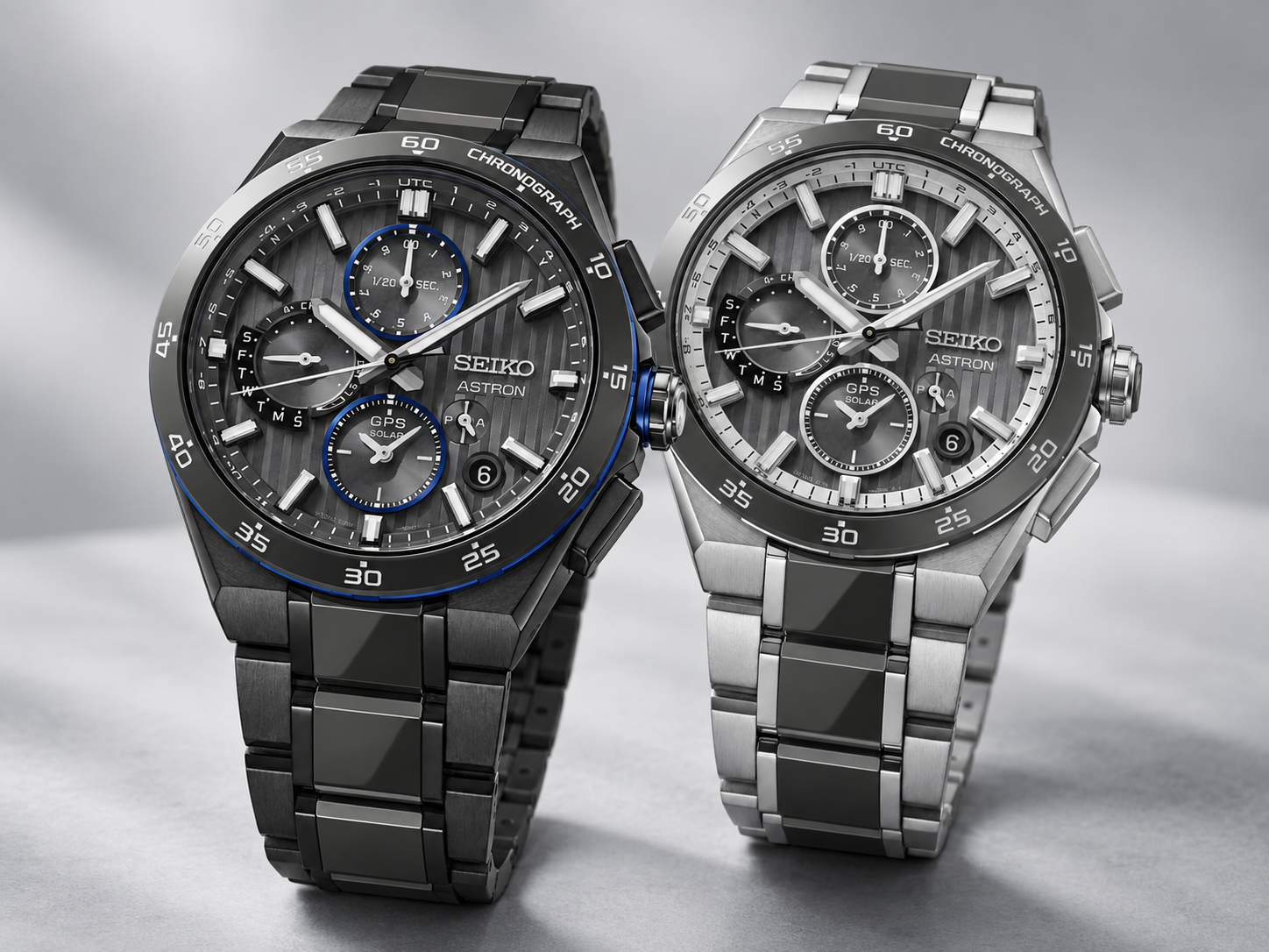 Seiko rozszerza ofertę modeli Astron GPS Solar o dwa nowe chronografy z ceramicznym korpusem