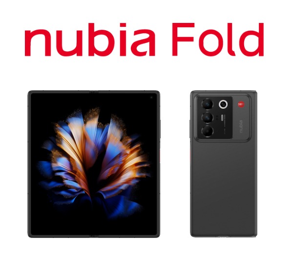 Nubia Fold będzie pierwszym składanym smartfonem Nubii w stylu książki. (Źródło zdjęcia: Evan Blass)