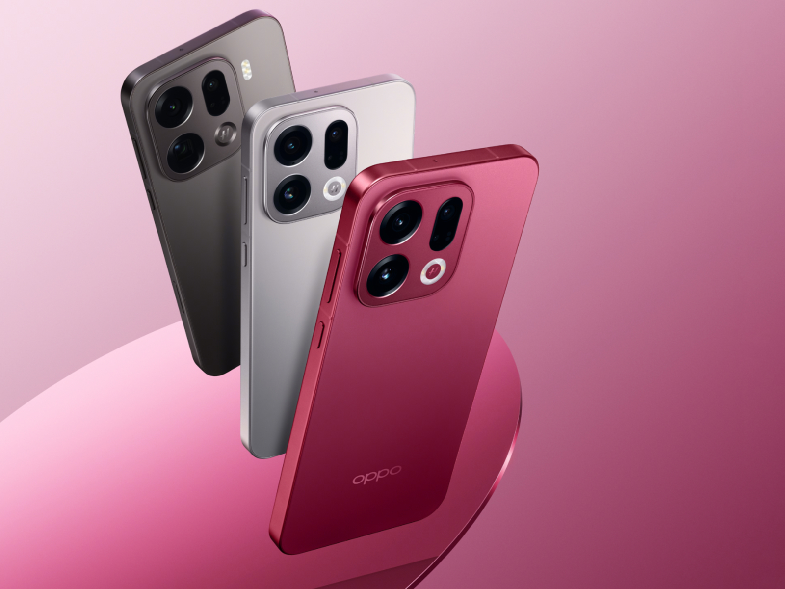 Oppo Find X9 i Find X9 Pro debiutują na całym świecie z efektownym wykończeniem Velvet Red