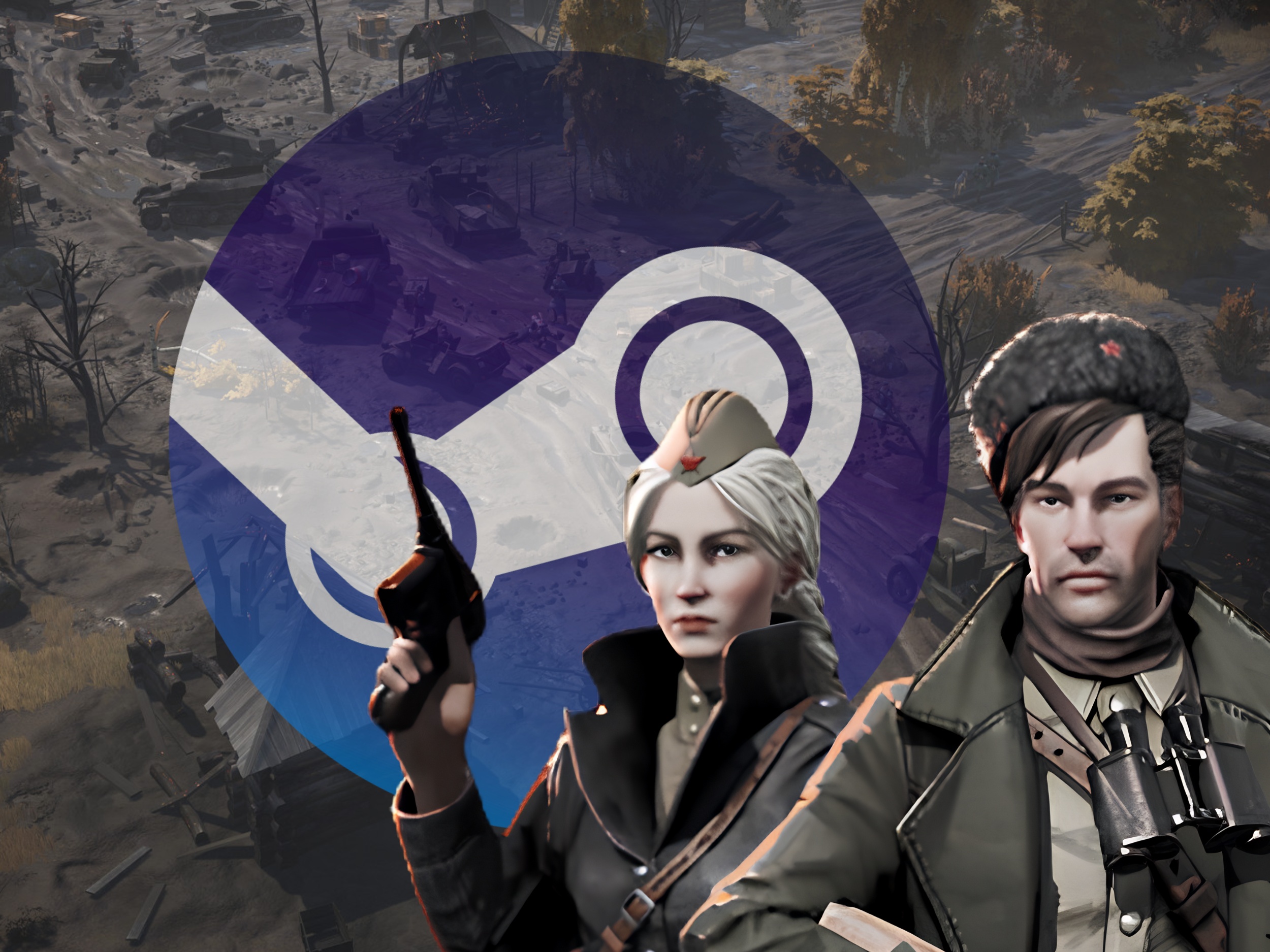 Nowoczesne podejście do Commandos: Guerrilla tactics w cenie 4,50$ na Steamie