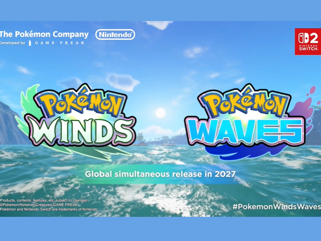 Pokémon Winds i Pokémon Waves zapowiedziane: Gen 10 rozpoczyna się na Nintendo Switch 2 w 2027 roku
