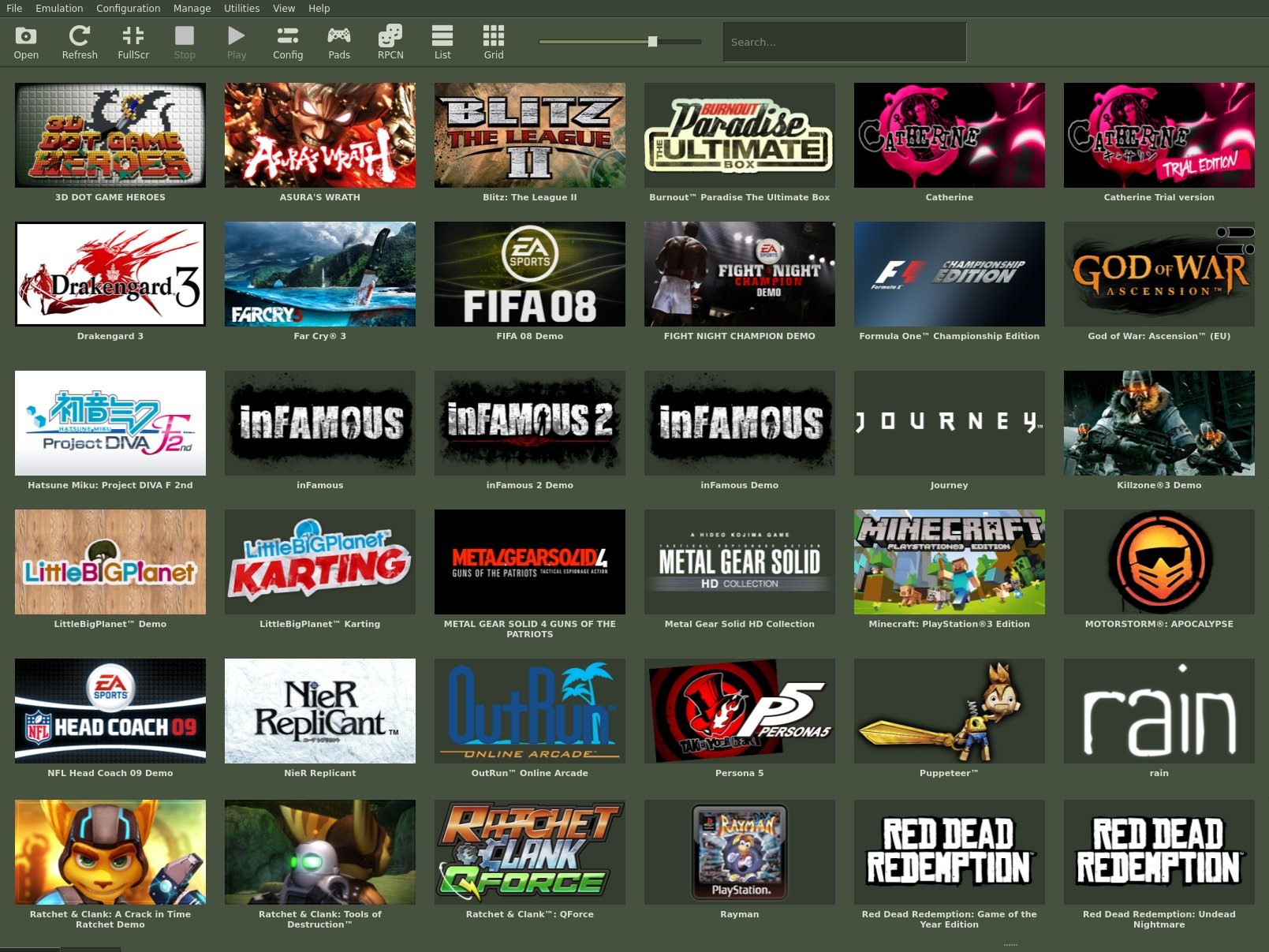 Emulator RPCS3 dla PS3 ogłasza wprowadzenie nowego motywu graficznego inspirowanego platformą Steam
