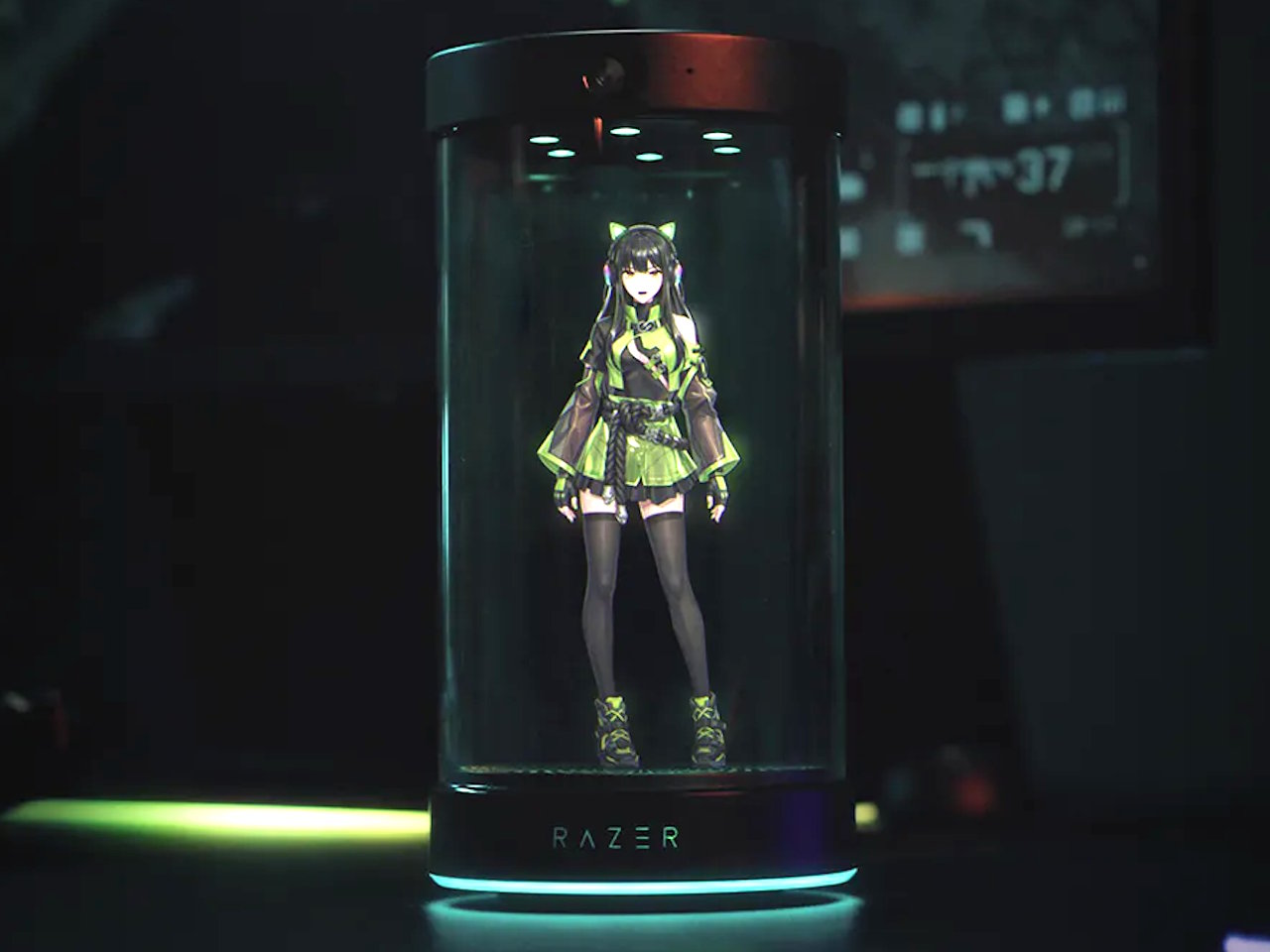 Razer prezentuje Project Ava: holograficzny towarzysz AI na biurko