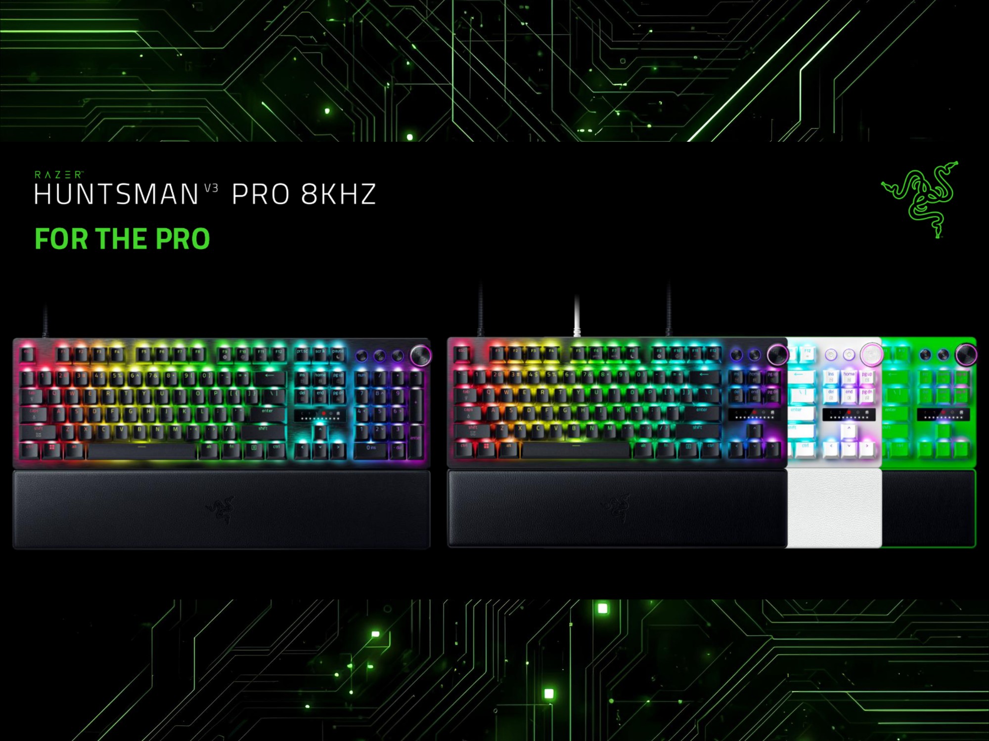 Razer wprowadza na rynek klawiatury gamingowe Huntsman V3 Pro 8KHz z analogowymi przełącznikami optycznymi o niższym opóźnieniu