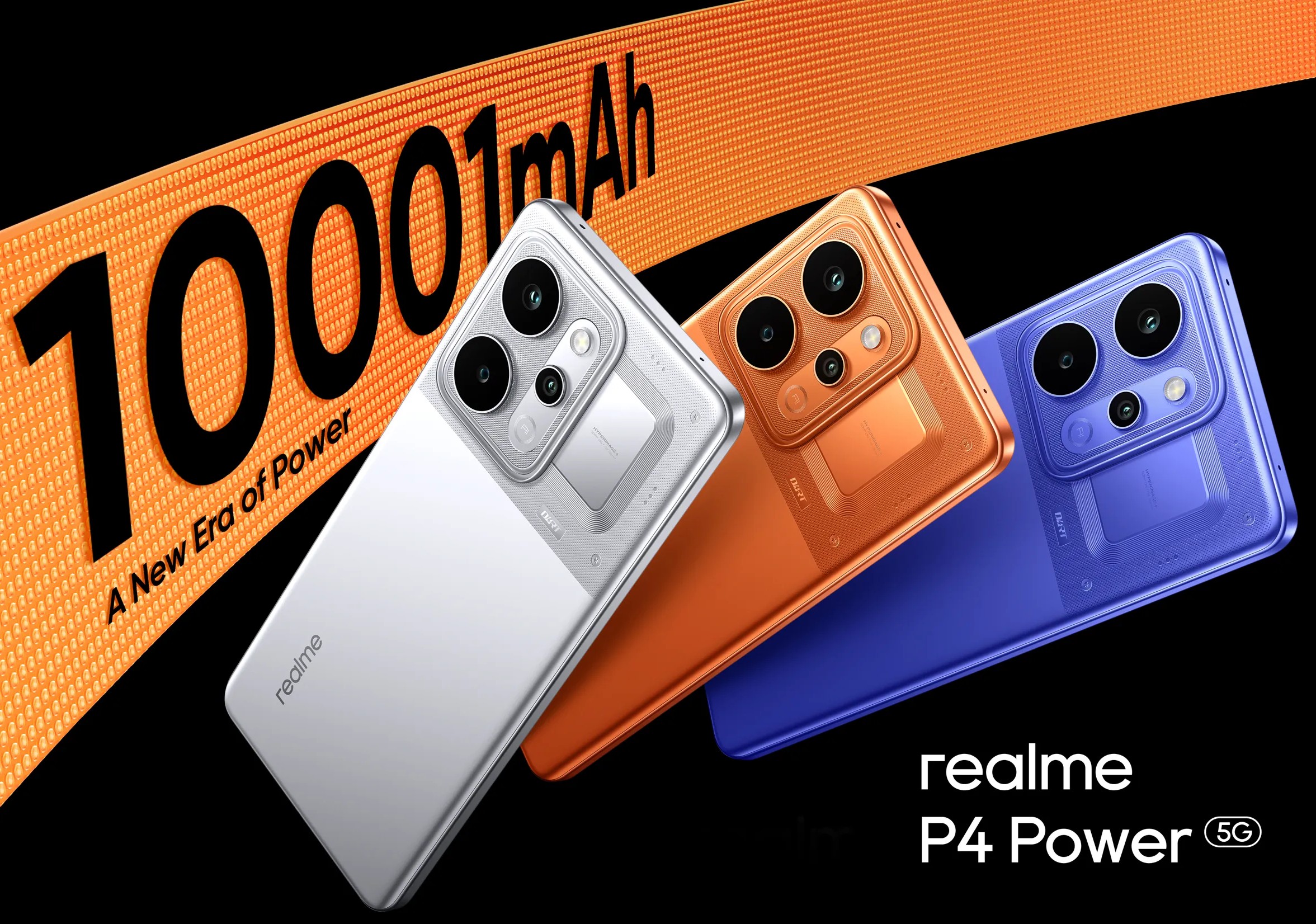 Realme P4 Power 5G: Nowy telefon Realme ze średniej półki debiutuje z gigantyczną baterią 10 001 mAh