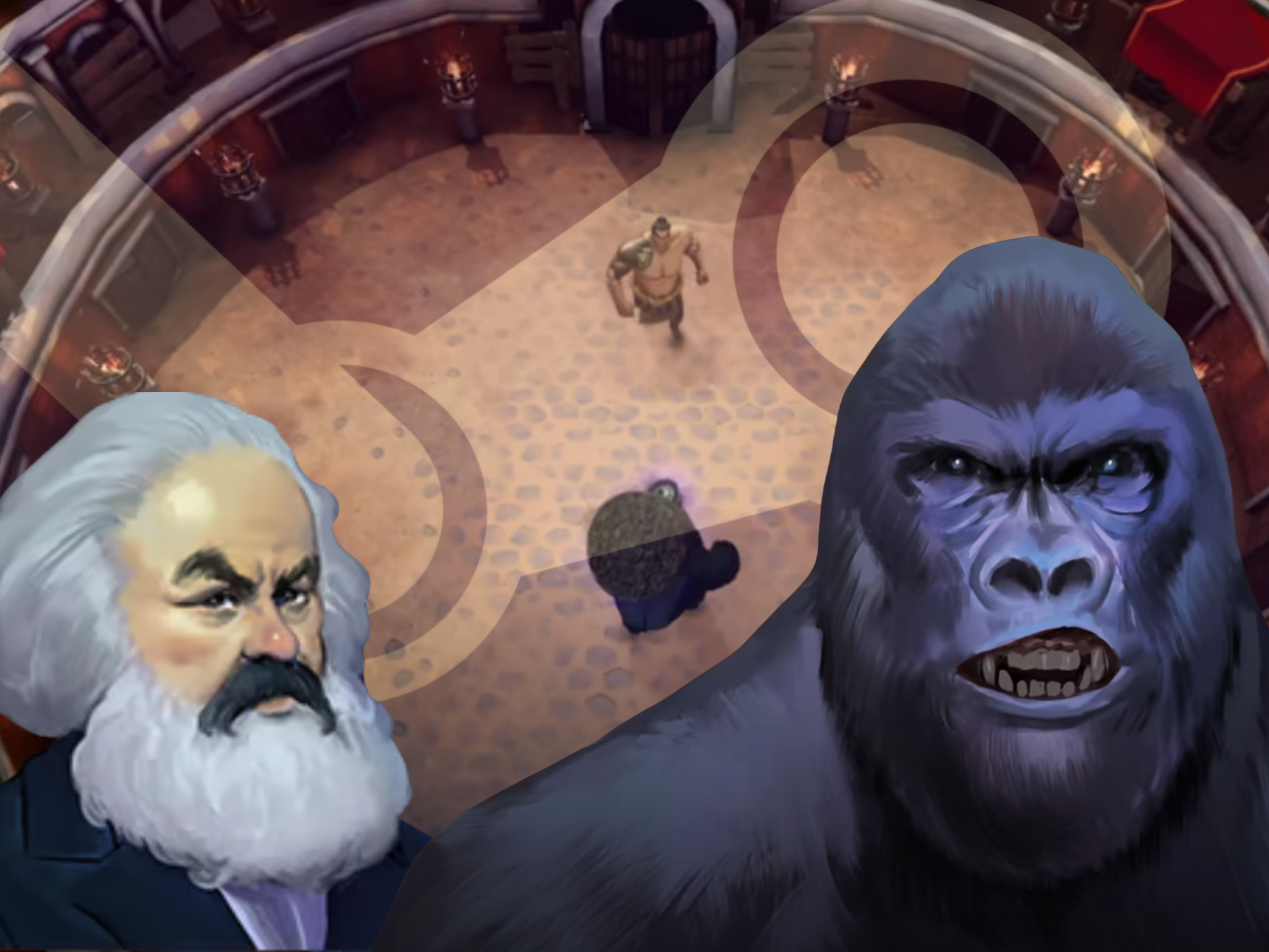 Z Karolem Marksem i Harambe: Dziki autobattler od weteranów Dota 2 startuje za darmo na Steamie