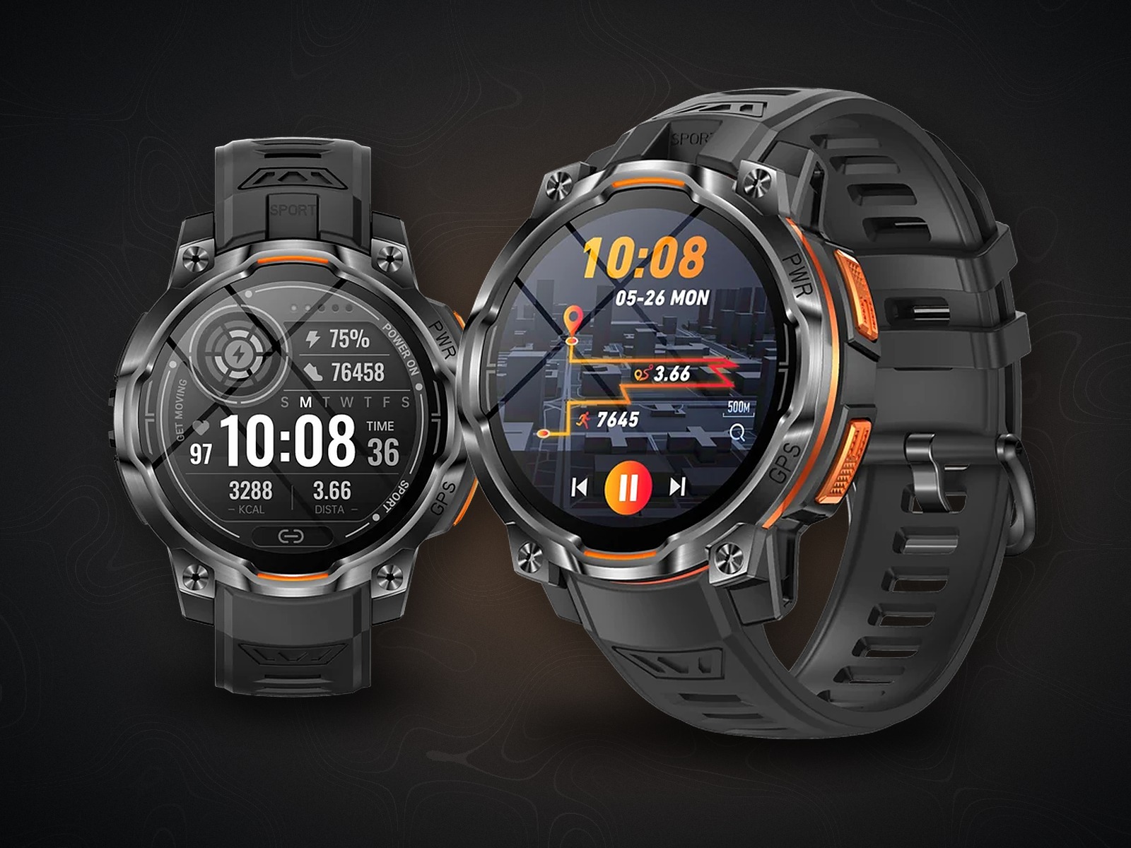Nowy niedrogi smartwatch obiecuje mapy offline, latarkę LED i ponad 100 trybów sportowych