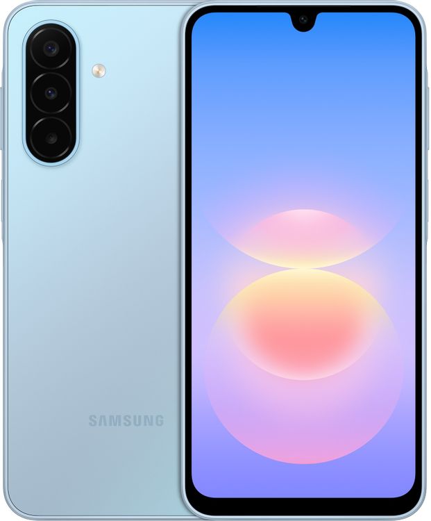 Samsung Galaxy A18 w kolorze niebieskim
