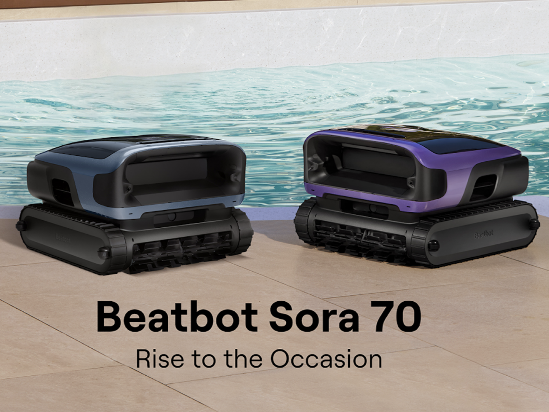 Robot do czyszczenia basenów Beatbot Sora 70 wprowadza na rynek 4-strefowe czyszczenie i inteligentne alarmowanie