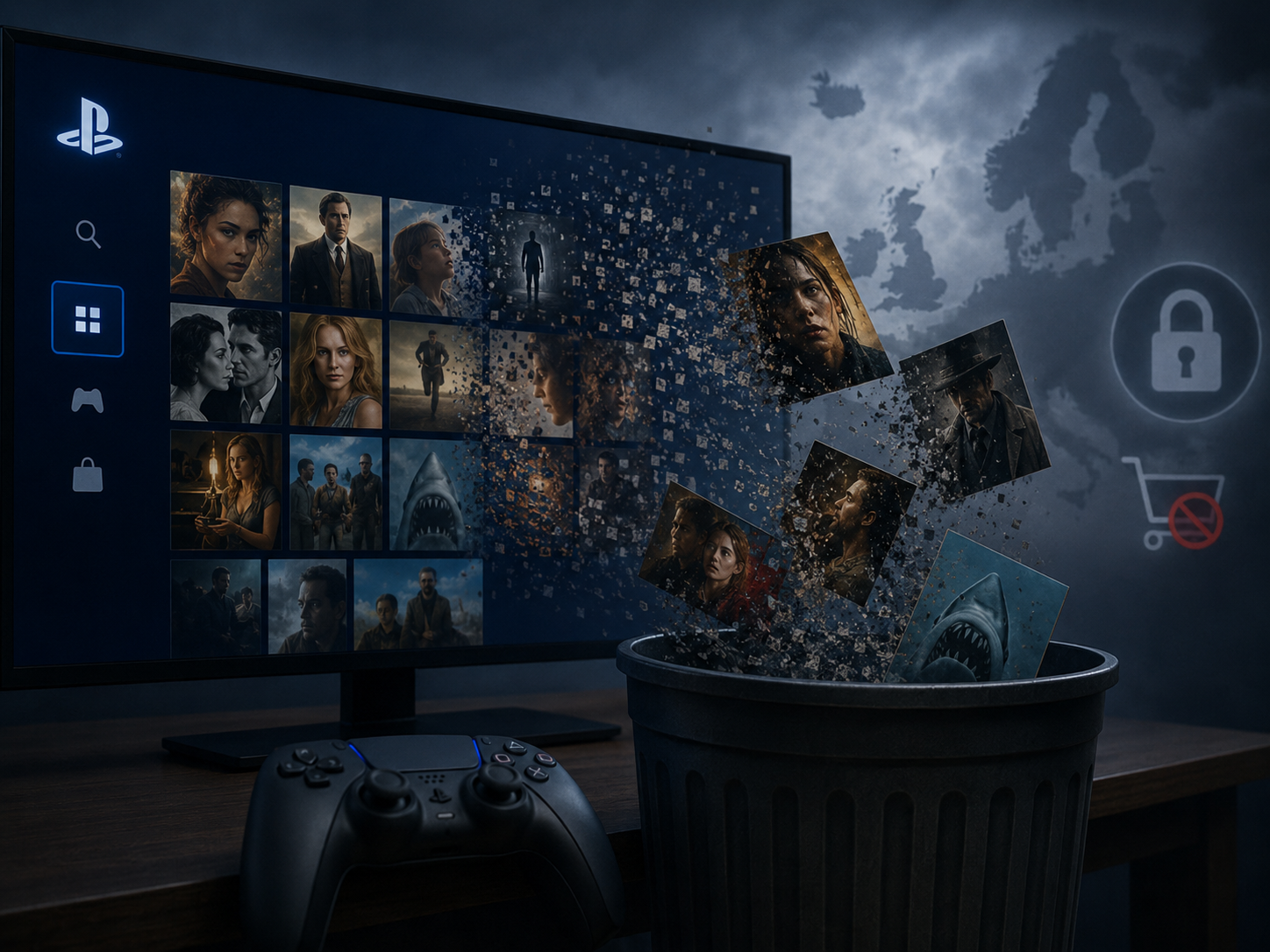 PlayStation usunie 551 filmów z kont klientów