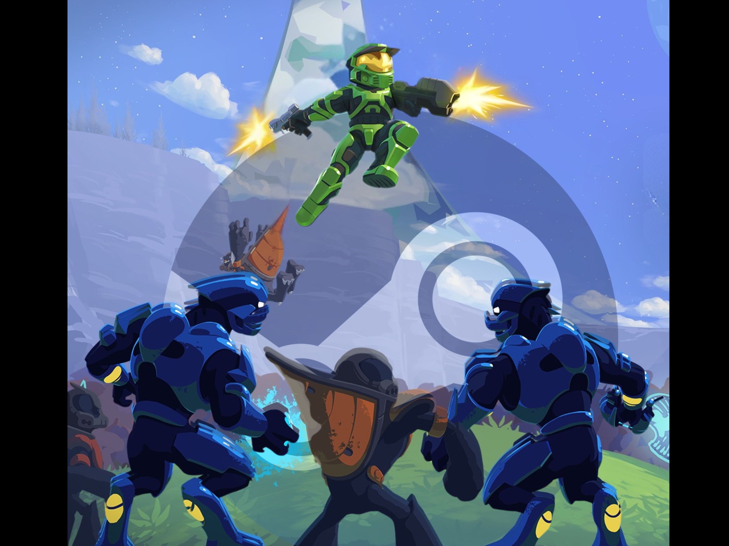 Darmowy fanowski projekt łączący Vampire Survivors z Halo - 91% pozytywnych recenzji niedługo po premierze