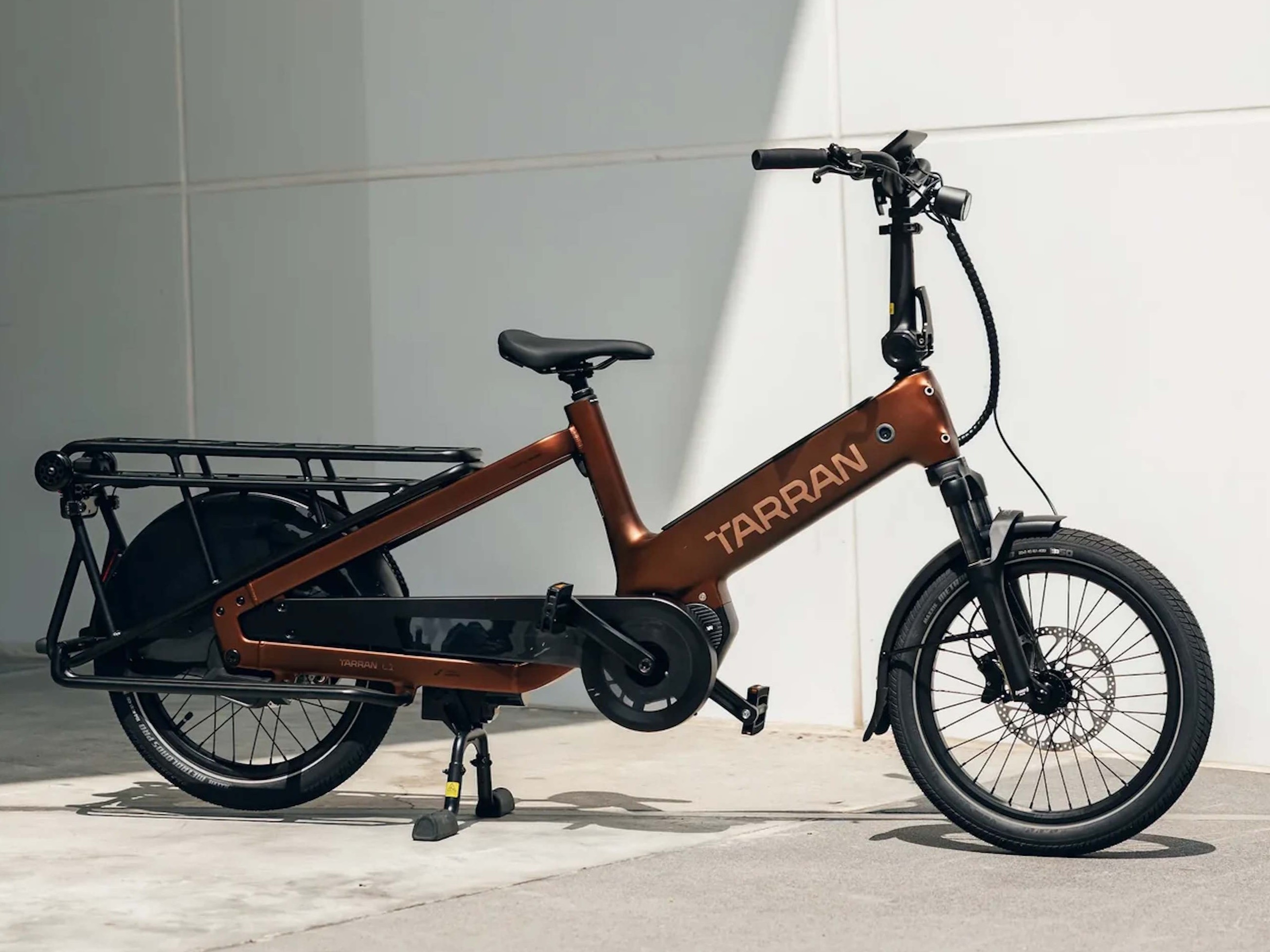 Tarran L1S: Longtail E-Bike z automatyczną zmianą biegów, radarem mmWave i elektryczną podpórką