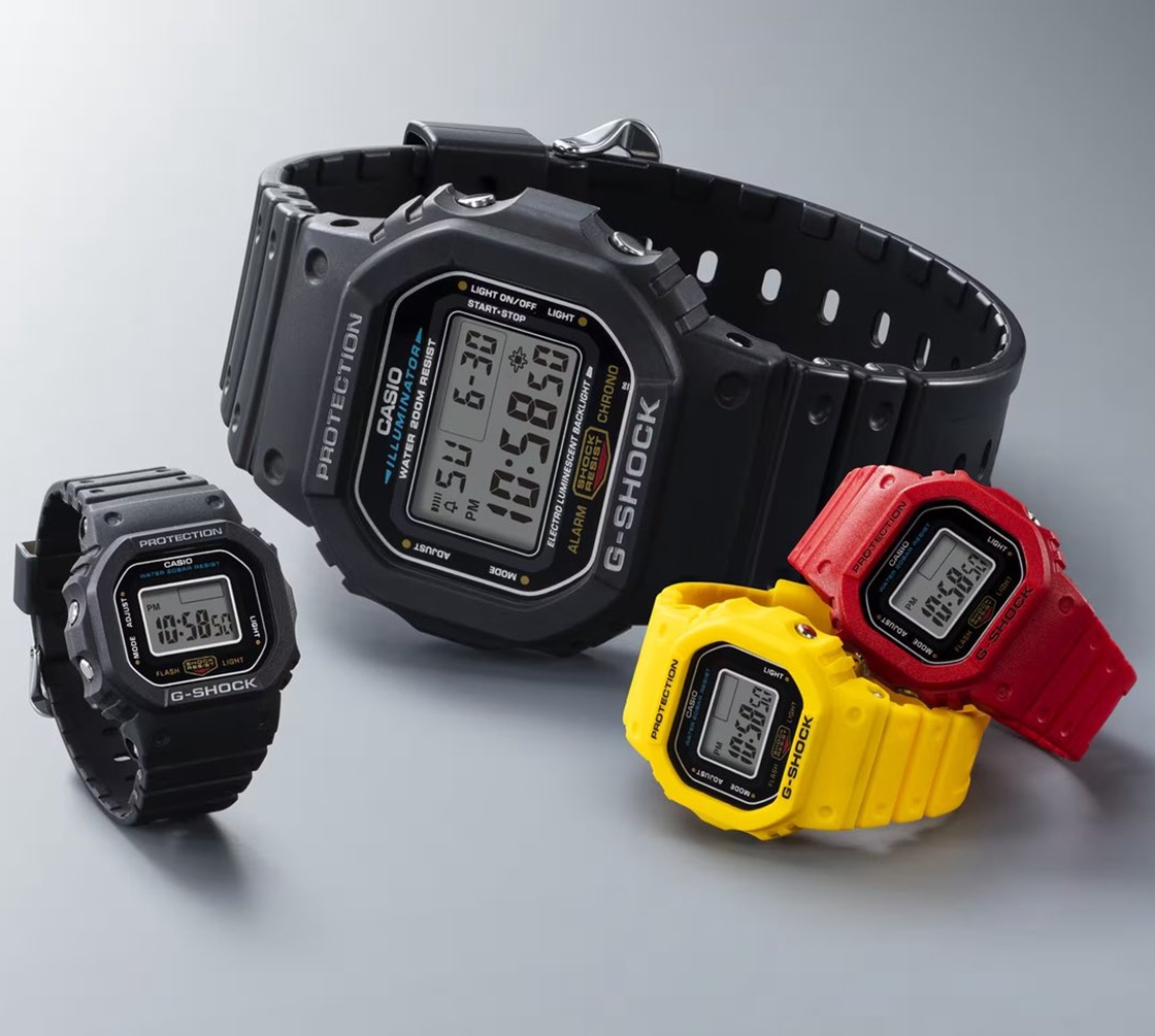 Zegarek pierścieniowy G-Shock DWN-5600 "Nano" oficjalnie wprowadzony do sprzedaży w Wielkiej Brytanii, czarny model wyprzedany w ciągu kilku godzin