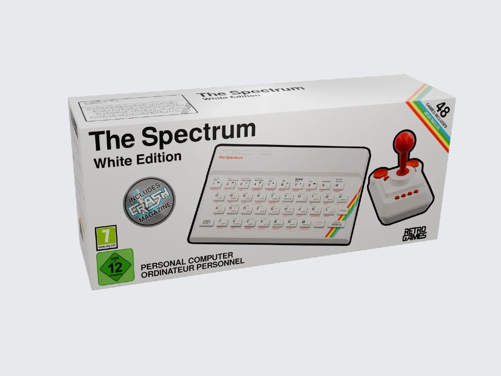 Plaion rozpoczyna sprzedaż białej wersji ZX Spectrum wraz z edycją kolekcjonerską
