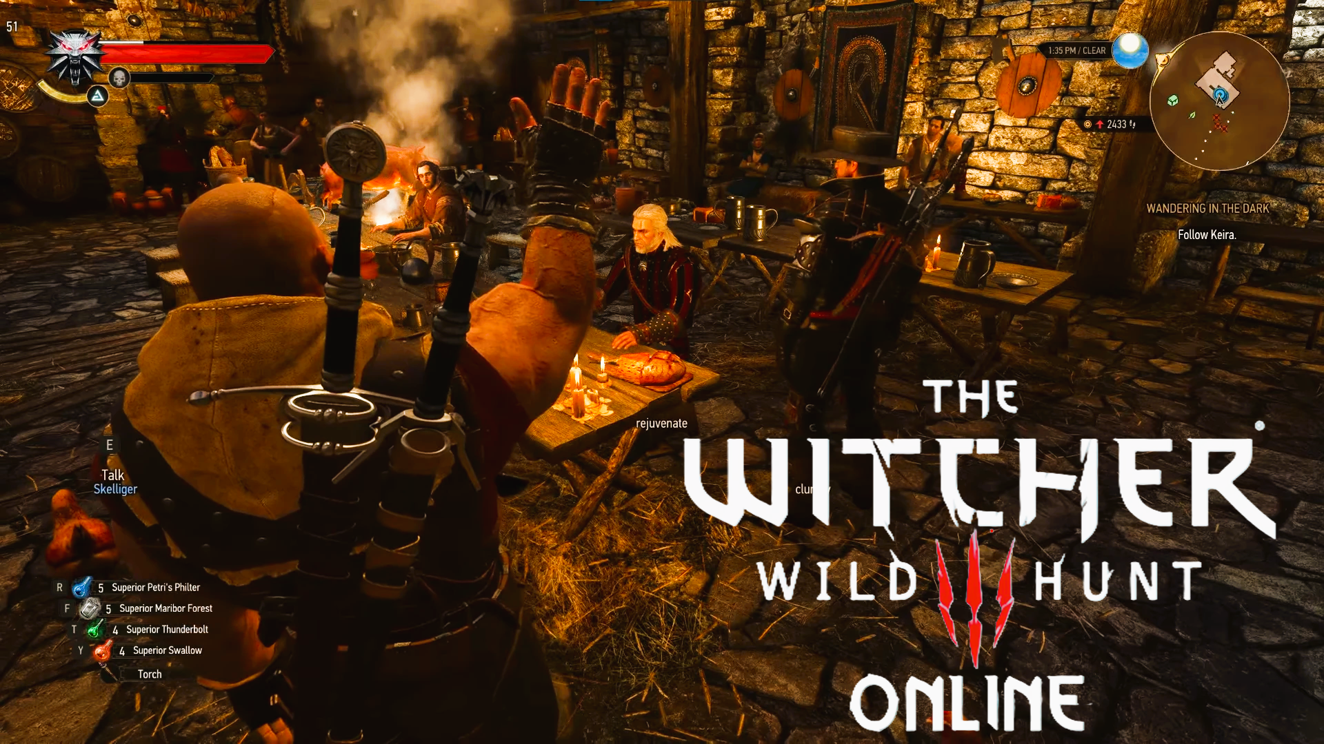 Strona Witcher 3 zyskuje tryb wieloosobowy dzięki Wiedźmin Online